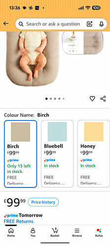 Snuggle baby nest pod - me,